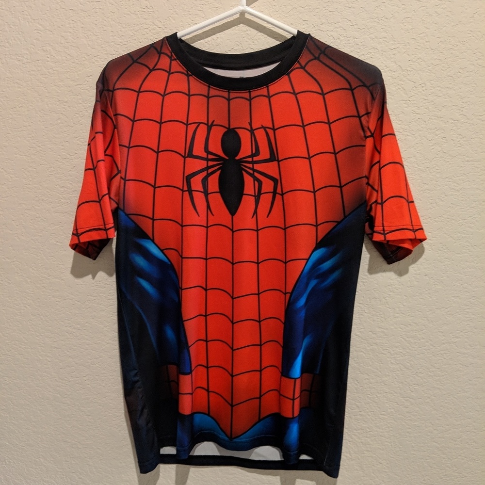 Spider-Man work out tee